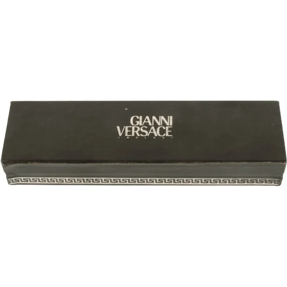 Authentic Gianni Versace Signature Medusa Head Gold Plated Vintage Coin Watch - Picture 11 of 12